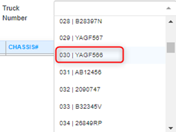 Select DriverNumber Type Driver Number