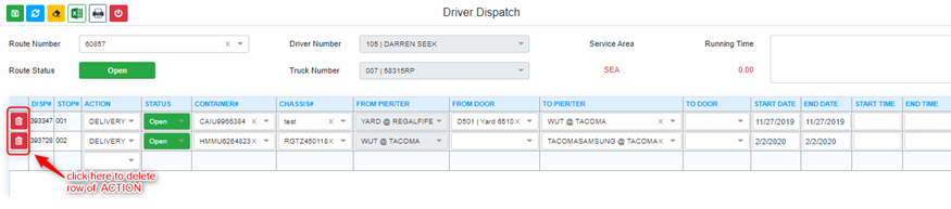 Update Driver Dispatch